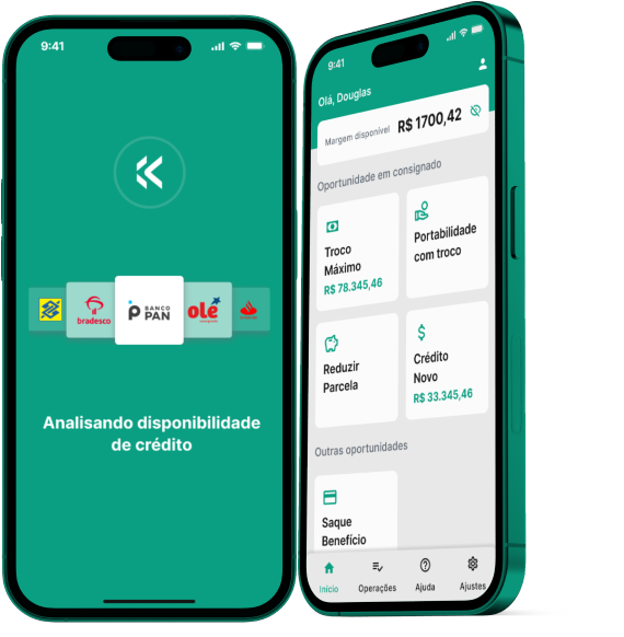 Simulação de Empréstimo Consignado no App Konsi Simulação de Empréstimo Consignado no App Konsi