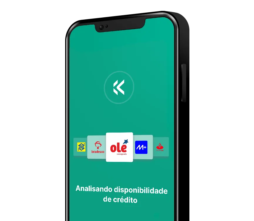Comparador de emprestimo consignado do app Konsi