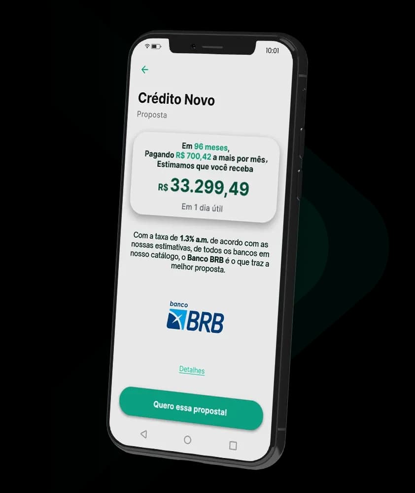 Oferta de empréstimo consignado no app Konsi
