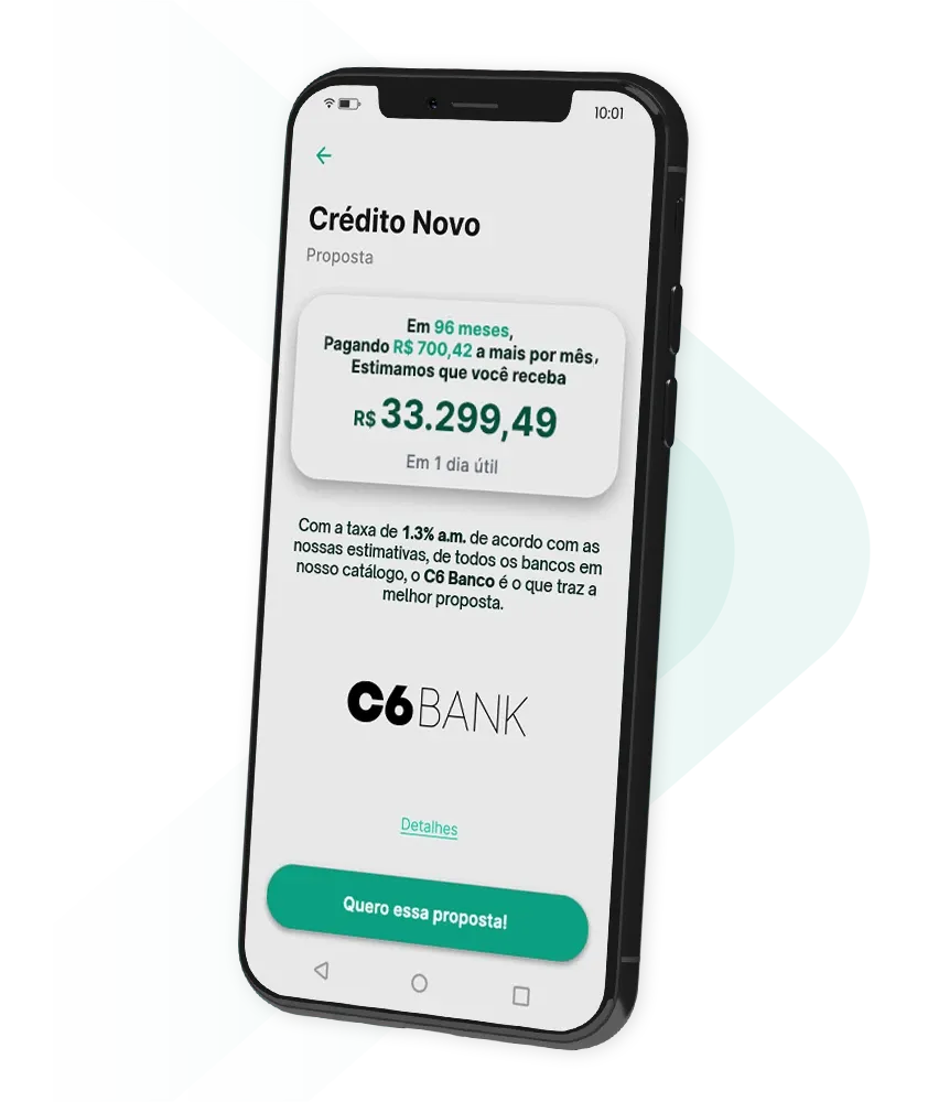 Oferta de empréstimo consignado no app Konsi