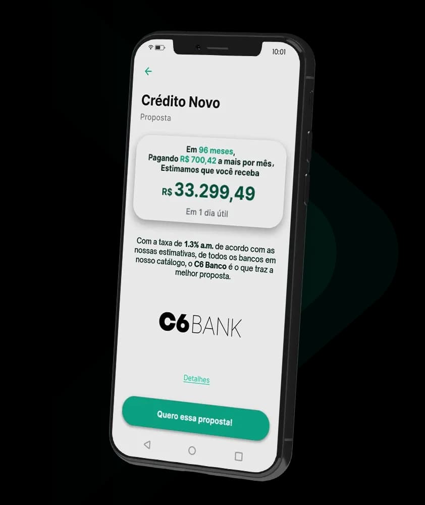 Oferta de empréstimo consignado no app Konsi