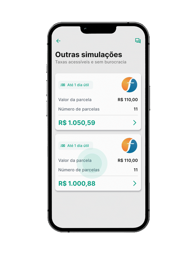 Escolha a melhor oferta de empréstimo