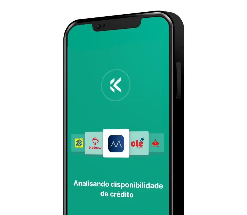 Comparador de emprestimo consignado do app Konsi