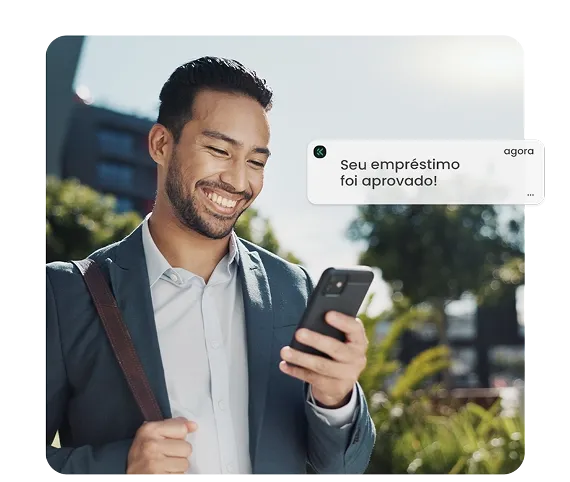 Trabalhador CLT com empréstimo aprovado no banco Facta