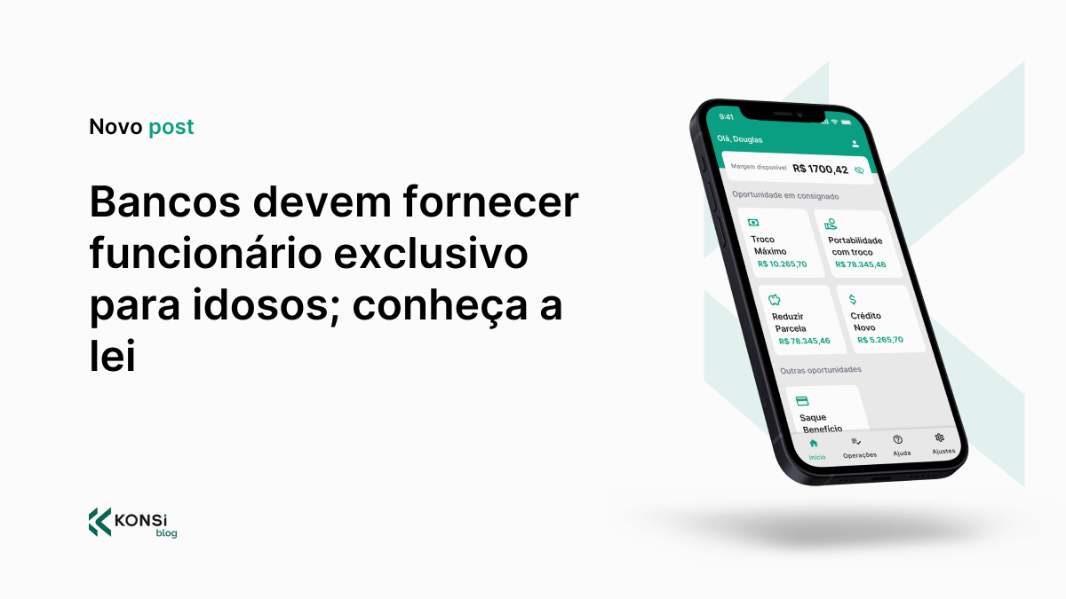 Bancos devem fornecer funcionário exclusivo para idosos; conheça a lei