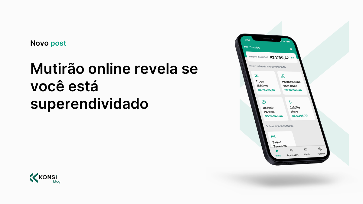 Mutirão online revela se você está superendividado